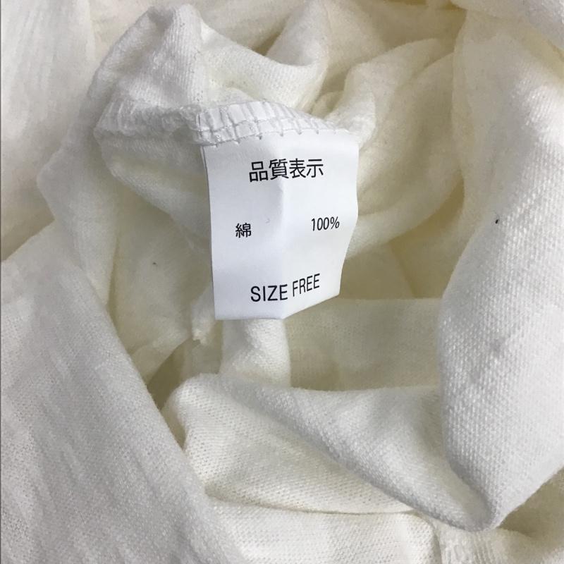 レカ reca ワンピース ひざ丈スカート FREE 無地 白 / ホワイト / レディース USED 古着 中古 10091145