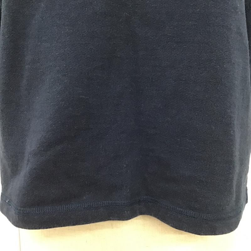 ビューティアンドユースユナイテッドアローズ BEAUTY&YOUTH UNITED ARROWS カットソー 半袖 1612-225-4327 ヘビーコットン6分袖スウェットレディース トップス FREE 無地 紺 / ネイビー / レディース USED 古着 中古 10091211