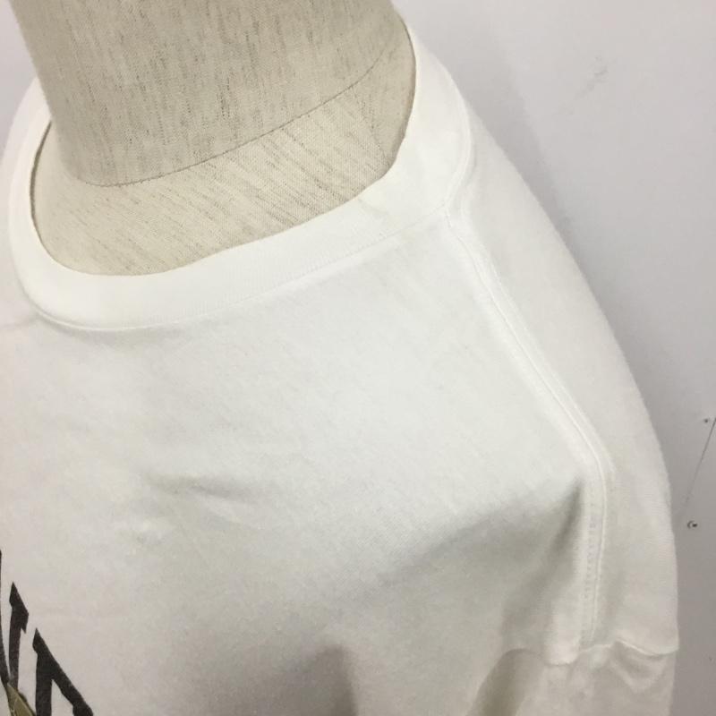 ソフネット SOPHNET. Tシャツ 半袖 SOPH-170083 CAMOUFLAGE POCKET NUMBERING TEE L ロゴ、文字 白 / ホワイト / メンズ USED 古着 中古 10091221