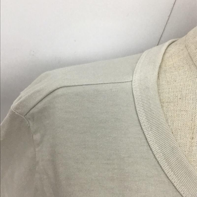 エムエイチエル MHL. Tシャツ 半袖 プリントTシャツ 半袖カットソー 3 ロゴ、文字 白 / ホワイト / レディース USED 古着 中古 10091349