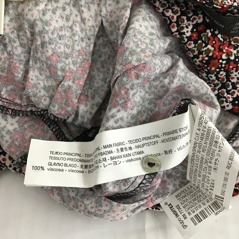 ザラ ZARA ワンピース・ドレス・オールインワン ワンピース・ドレス・オールインワン 8342 319 065 オールインワン タグ付き ショートパンツ XS 花柄 白 / ホワイト / X 赤 / レッド / X 紺 / ネイビー / レディース USED 古着 中古 10091372
