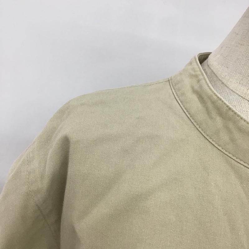 ローリーズファーム LOWRYS FARM ワンピース ロングスカート LF720022TS スタンドワンピースコート アンブレラヨーク FREE 無地 ベージュ / ベージュ / レディース USED 古着 中古 10091396