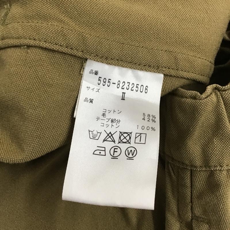 エムエイチエル MHL. スカート ロングスカート 595-8232506 コットンウール 2 無地 キャメル / キャメル / レディース USED 古着 中古 10091417