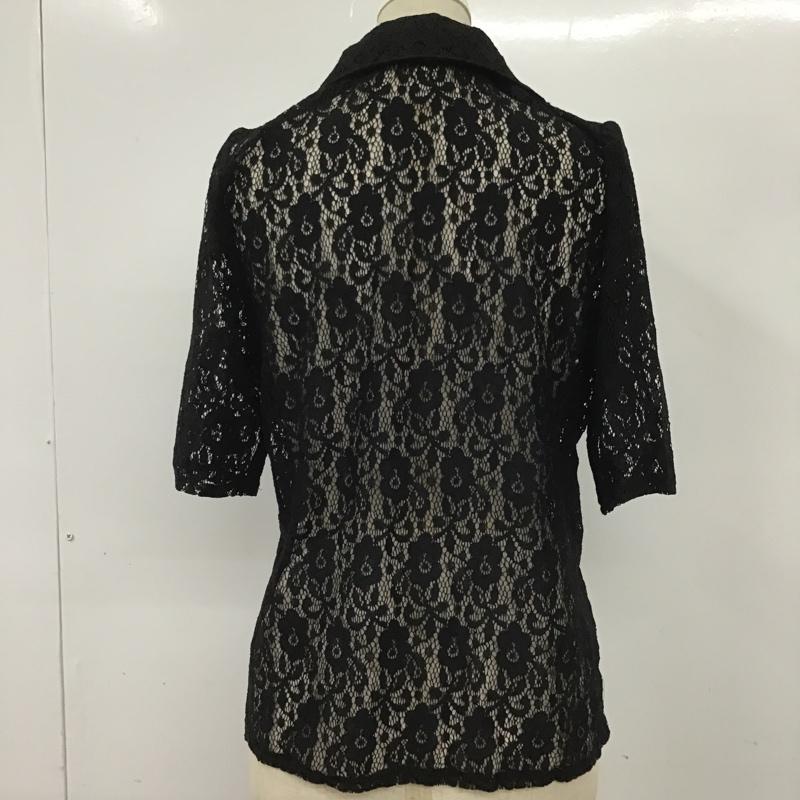 マウジー MOUSSY シャツ、ブラウス 半袖 010BSH30-1120 FREE 無地 黒 / ブラック / レディース USED 古着 中古 10091443