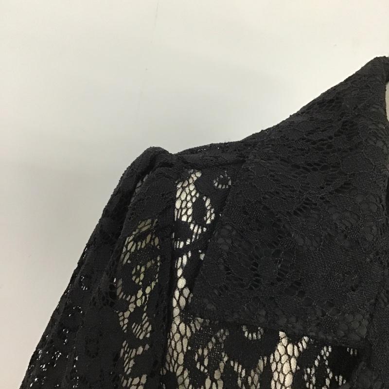 マウジー MOUSSY シャツ、ブラウス 半袖 010BSH30-1120 FREE 無地 黒 / ブラック / レディース USED 古着 中古 10091443