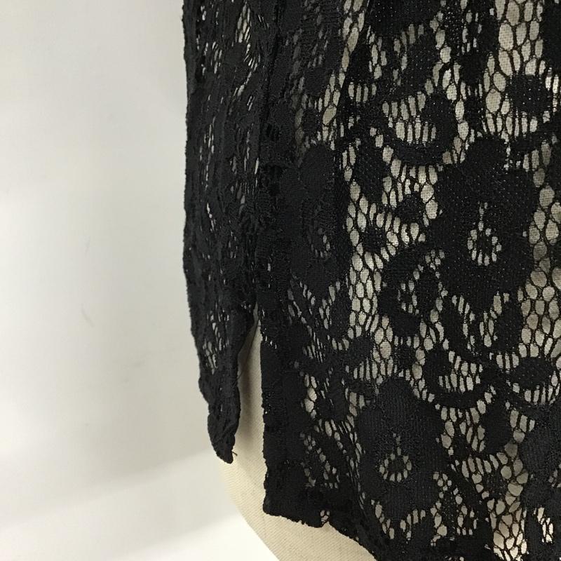マウジー MOUSSY シャツ、ブラウス 半袖 010BSH30-1120 FREE 無地 黒 / ブラック / レディース USED 古着 中古 10091443