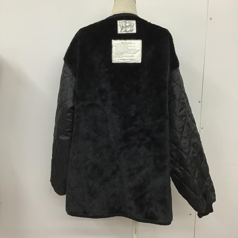 古着 USED ジャケット、上着 ジャンパー、ブルゾン インナーダウン 無地 黒 / ブラック / レディース USED 古着 中古 10091463