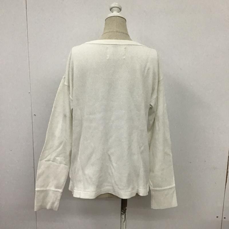 アングリッド Ungrid Tシャツ 長袖 111812726601 ハニカムロングスリーブTee FREE 無地 白 / ホワイト / レディース USED 古着 中古 10091468