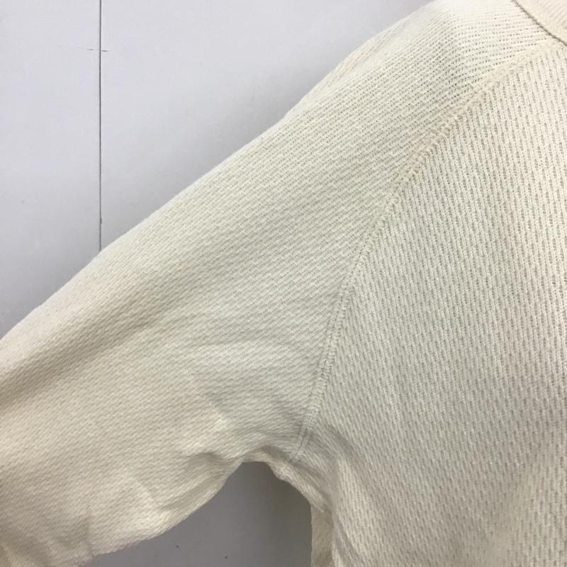 フルーツオブザルーム FRUIT OF THE LOOM Tシャツ 長袖 L 無地 オフホワイト / オフホワイト / レディース USED 古着 中古 10091472