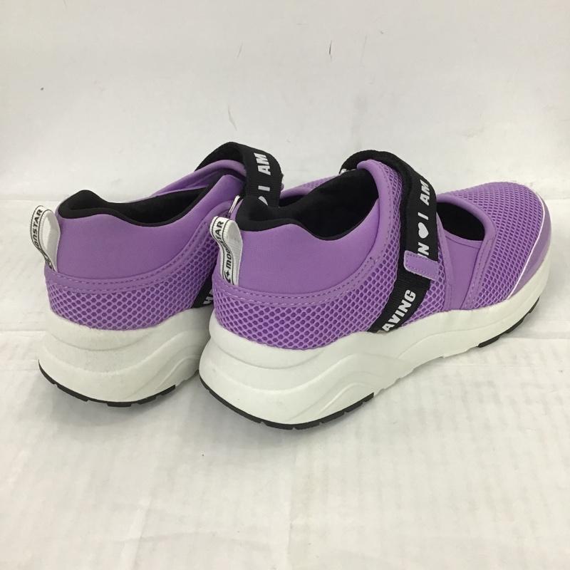古着 USED スニーカー スニーカー 24cm 24.0cm 無地 紫 / パープル / レディース USED 古着 中古 10091499