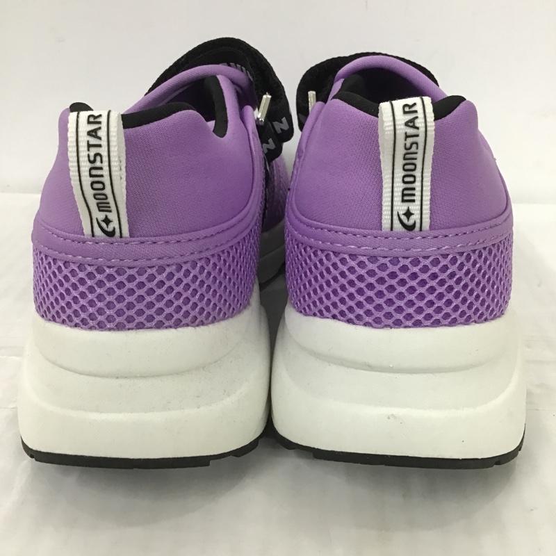古着 USED スニーカー スニーカー 24cm 24.0cm 無地 紫 / パープル / レディース USED 古着 中古 10091499
