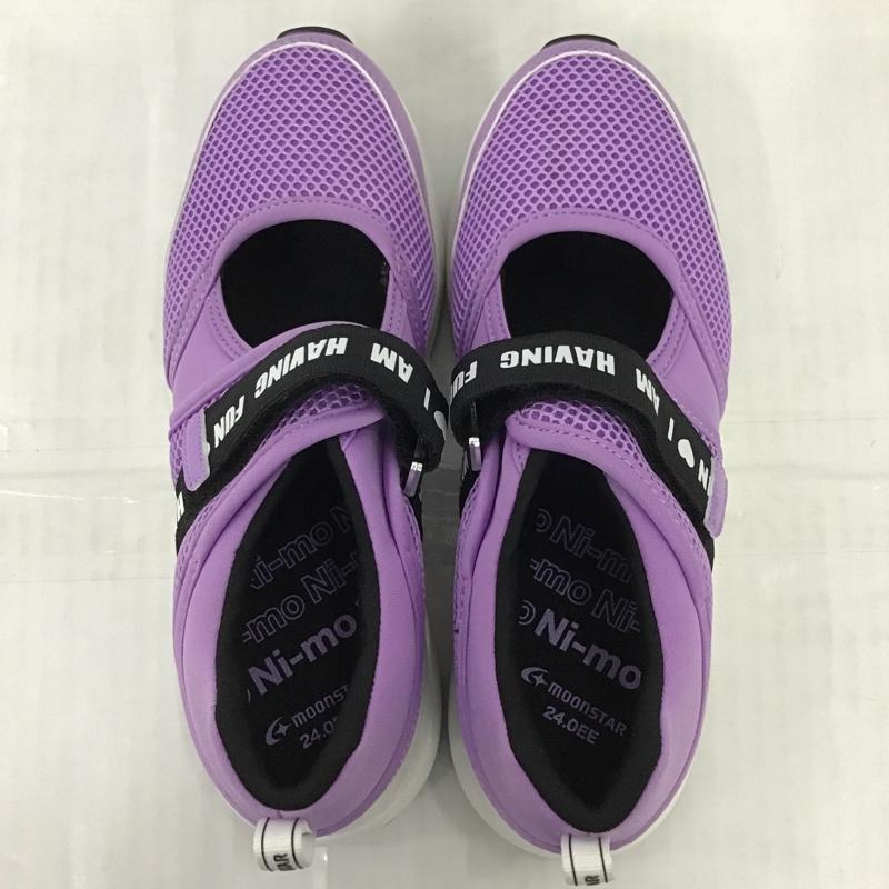 古着 USED スニーカー スニーカー 24cm 24.0cm 無地 紫 / パープル / レディース USED 古着 中古 10091499