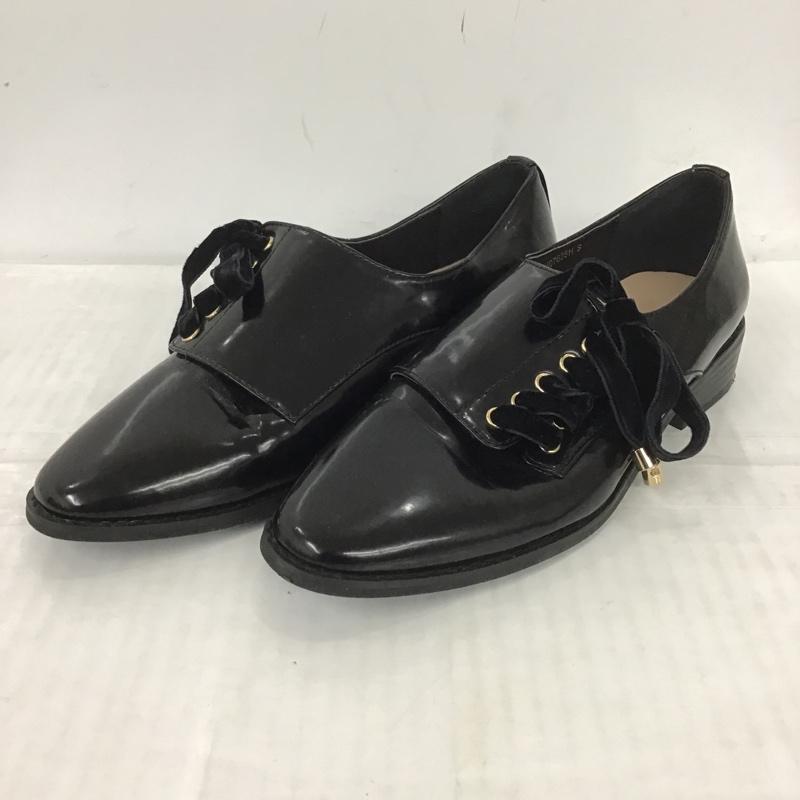 ランダ RANDA ローファー ローファー S 無地 黒 / ブラック / レディース USED 古着 中古 10091500