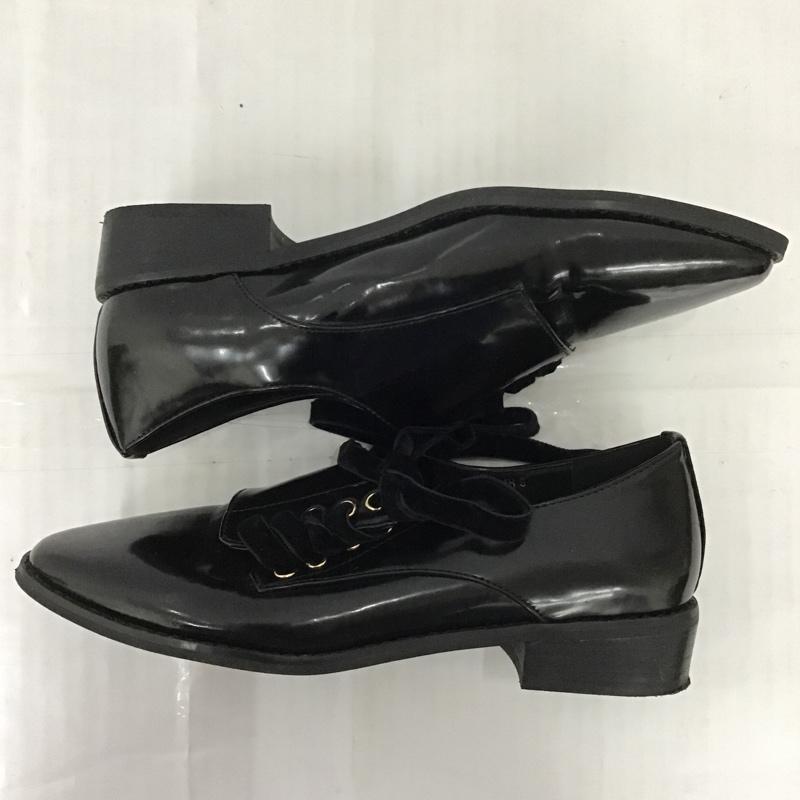 ランダ RANDA ローファー ローファー S 無地 黒 / ブラック / レディース USED 古着 中古 10091500