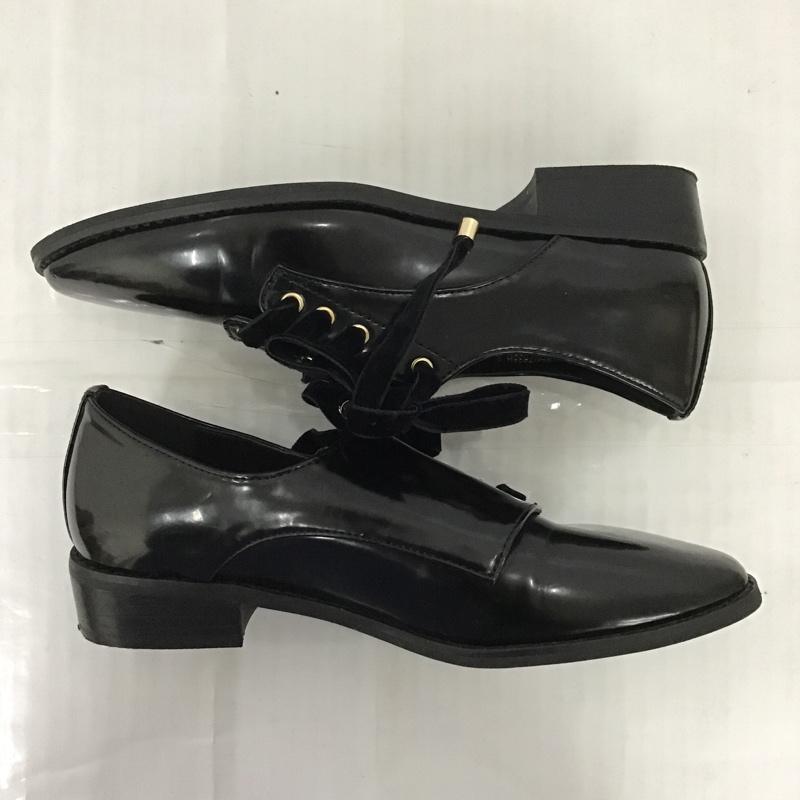 ランダ RANDA ローファー ローファー S 無地 黒 / ブラック / レディース USED 古着 中古 10091500