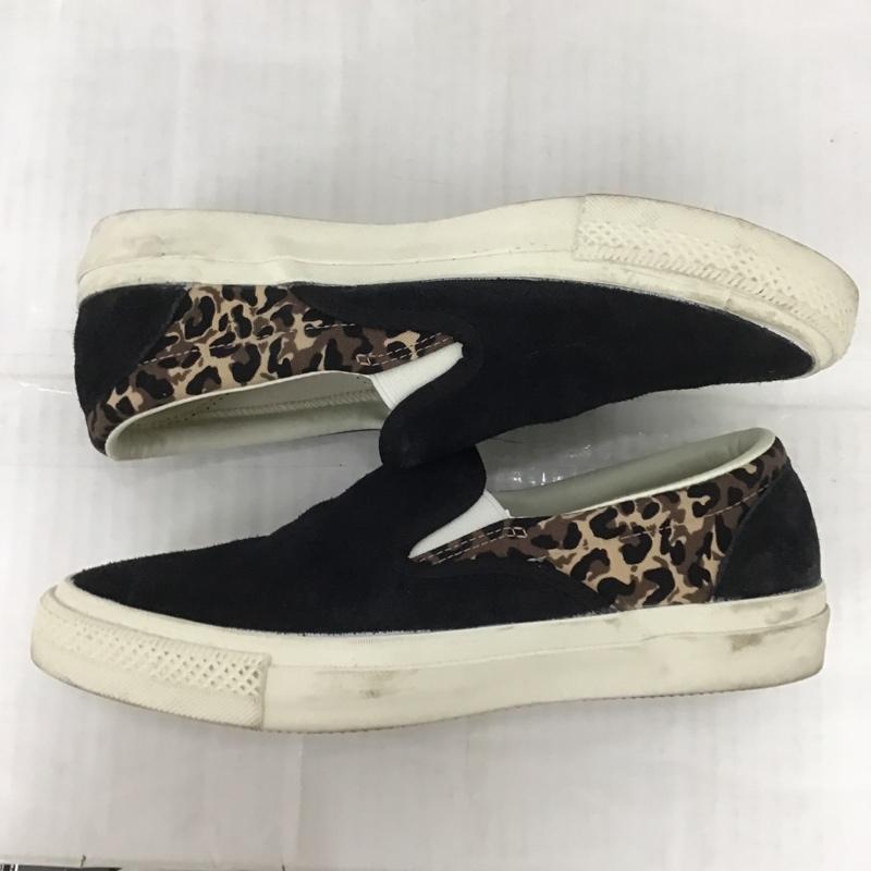 コンバース CONVERSE スリッポン スリッポン 1SC750 スニーカー 27cm 27.0cm ヒョウ柄・レオパード柄 黒 / ブラック / X 白 / ホワイト / X 茶 / ブラウン / メンズ USED 古着 中古 10091519