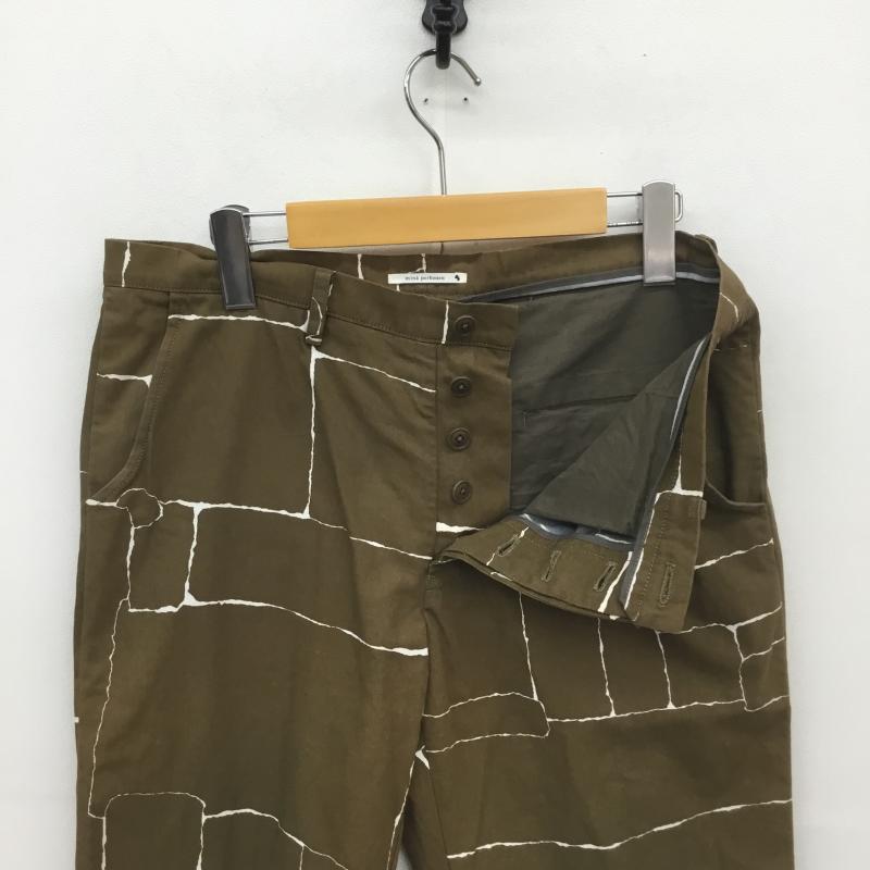 ミナペルホネン mina perhonen パンツ ショートパンツ undiscovered PS4051H M 茶 / ブラウン / メンズ USED 古着 中古 10091593