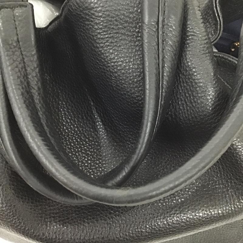 サマンサタバサ デラックス Samantha Thavasa Deluxe トートバッグ トートバッグ ロゴ、文字 黒 / ブラック / X 金 / ゴールド / レディース USED 古着 中古 10091600