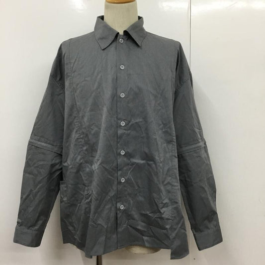 カイコー KAIKO シャツ、ブラウス 長袖 KAIKO-19-006 BUG WORKER SHIRT ワークシャツ 2WAY 2 無地 灰 / グレー /  メンズ USED 古着 中古 10091657