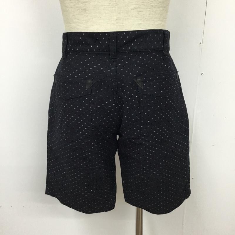 キャリー CALEE パンツ ショートパンツ ハーフパンツ M ドット 紺 / ネイビー / メンズ USED 古着 中古 10091671