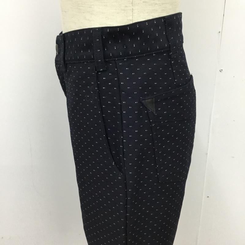 キャリー CALEE パンツ ショートパンツ ハーフパンツ M ドット 紺 / ネイビー / メンズ USED 古着 中古 10091671