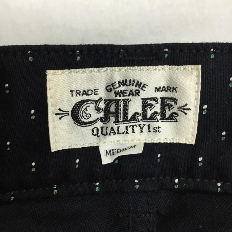 キャリー CALEE パンツ ショートパンツ ハーフパンツ M ドット 紺 / ネイビー / メンズ USED 古着 中古 10091671
