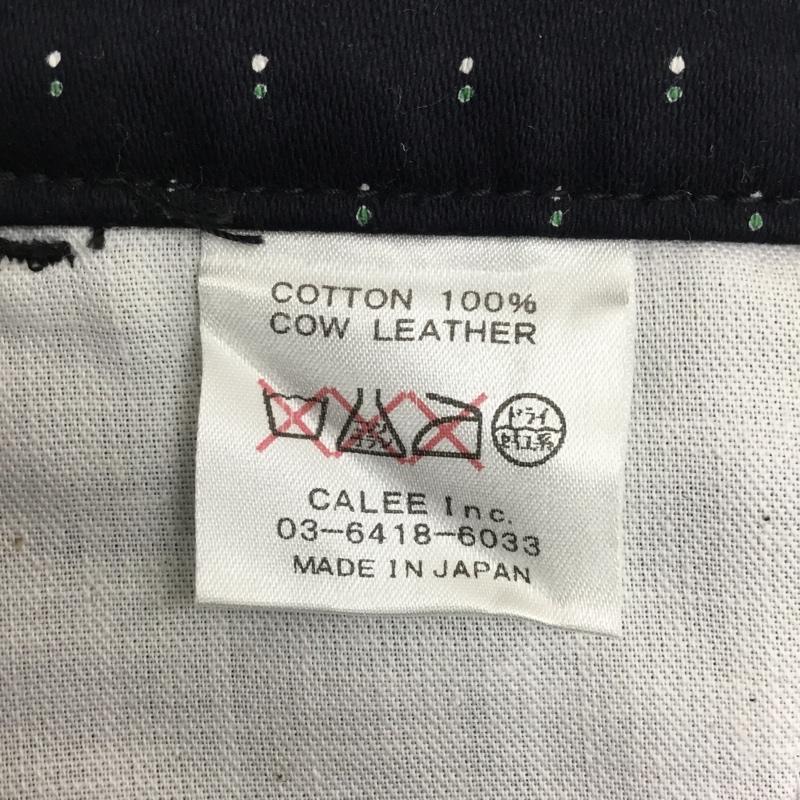 キャリー CALEE パンツ ショートパンツ ハーフパンツ M ドット 紺 / ネイビー / メンズ USED 古着 中古 10091671