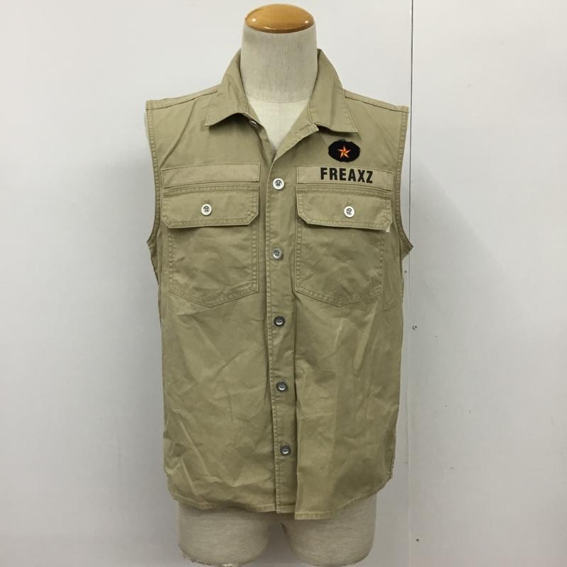 ウィズリミテッド WHIZ LIMITED ベスト ベスト WZ-SS11-S-02 ワッペン M ワンポイント ベージュ / ベージュ / メンズ USED 古着 中古 10091674