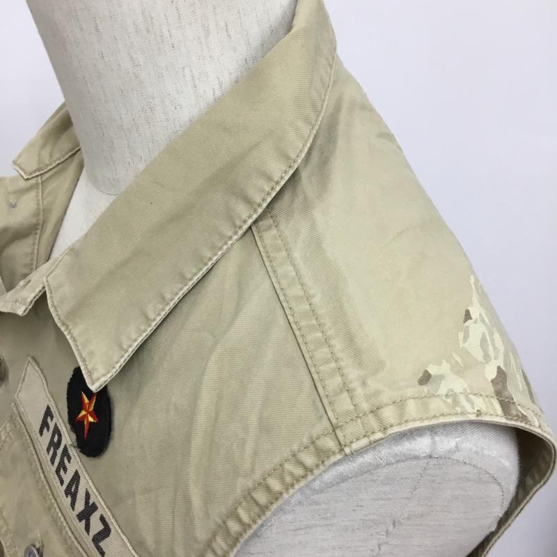 ウィズリミテッド WHIZ LIMITED ベスト ベスト WZ-SS11-S-02 ワッペン M ワンポイント ベージュ / ベージュ / メンズ USED 古着 中古 10091674