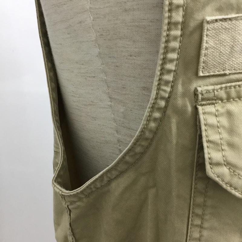ウィズリミテッド WHIZ LIMITED ベスト ベスト WZ-SS11-S-02 ワッペン M ワンポイント ベージュ / ベージュ / メンズ USED 古着 中古 10091674