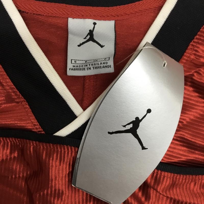 ジョーダンブランド JORDAN BRAND カットソー 半袖 S30811NKA メッシュ S ロゴ、文字 黒 / ブラック / X 白 / ホワイト / X 赤 / レッド / メンズ USED 古着 中古 10091686