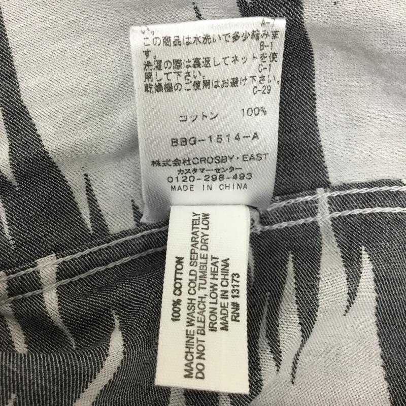 サタデーズサーフニューヨークシティー SATURDAYS SURF NYC シャツ、ブラウス 半袖 BBG-1514-A ボタンダウン S 総柄 灰 / グレー / X ダークグレー / ダークグレー / メンズ USED 古着 中古 10091714