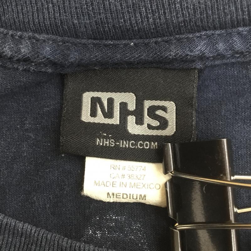 サンタクルーズ SANTA CRUZ Tシャツ 半袖 90~00s NHSボディ メキシコ製 M プリント X キャラクター 紺 / ネイビー /  メンズ USED 古着 中古 10091808