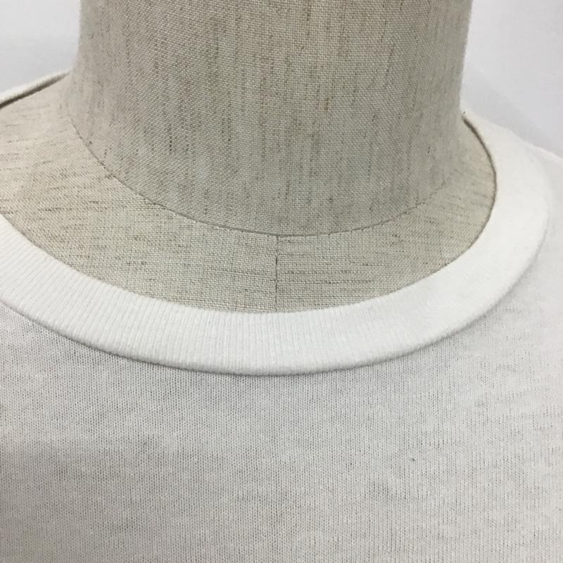 ステューシー STUSSY Tシャツ 長袖 アームロゴ XL スカル 白 / ホワイト / メンズ USED 古着 中古 10091905