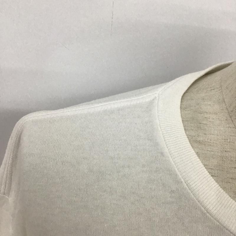 ステューシー STUSSY Tシャツ 長袖 アームロゴ XL スカル 白 / ホワイト / メンズ USED 古着 中古 10091905