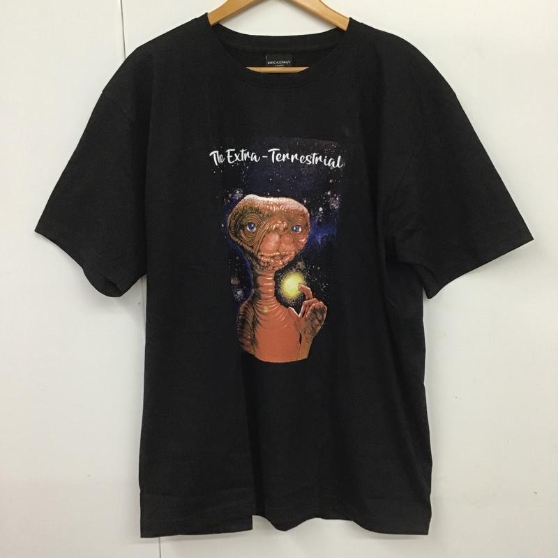 古着 USED Tシャツ 半袖 movie music バンドTシャツ プリントT ET XL プリント 黒 / ブラック /  メンズ USED 古着 中古 10091918