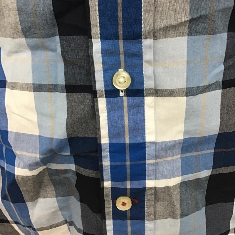 トミーヒルフィガー TOMMY HILFIGER シャツ、ブラウス 半袖 0857877868 チェック ワンポイント 青 / ブルー / X 黒 / ブラック / X 白 / ホワイト / X ベージュ / ベージュ /  メンズ USED 古着 中古 10091929