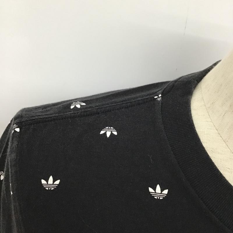 アディダス adidas Tシャツ 半袖 DJ3464 BE AOP TEE M 総柄 黒 / ブラック / X 白 / ホワイト /  メンズ USED 古着 中古 10091944
