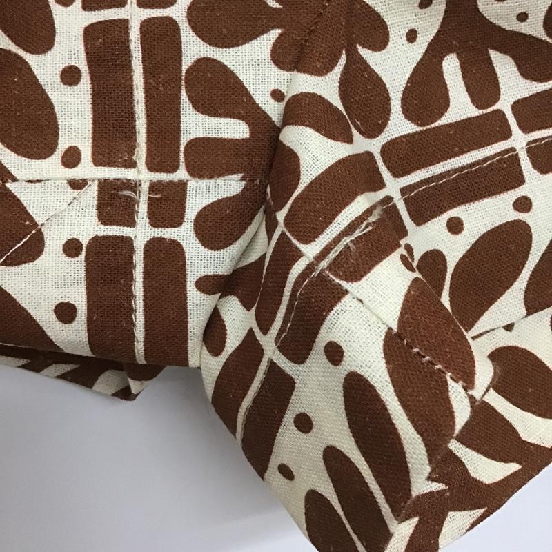 ザラ ZARA パンツ ショートパンツ 3136 580 087 S 総柄 茶 / ブラウン / X ベージュ / ベージュ / レディース USED 古着 中古 10091951