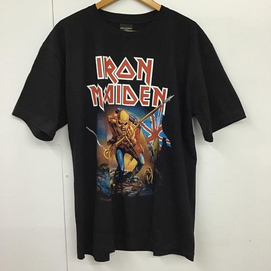 古着 USED Tシャツ 半袖 movie music バンドTシャツ プリントT IRON MAIDEN アイアン・メイデン XL プリント 黒 / ブラック /  メンズ USED 古着 中古 10091954