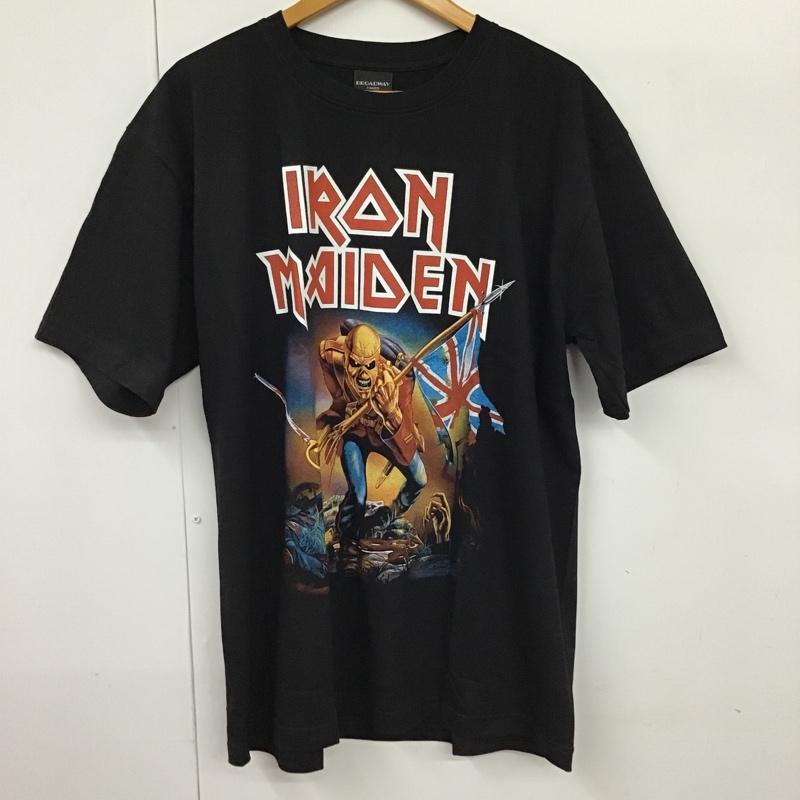 古着 USED Tシャツ 半袖 movie music バンドTシャツ プリントT IRON MAIDEN アイアン・メイデン XL プリント 黒 / ブラック /  メンズ USED 古着 中古 10091956