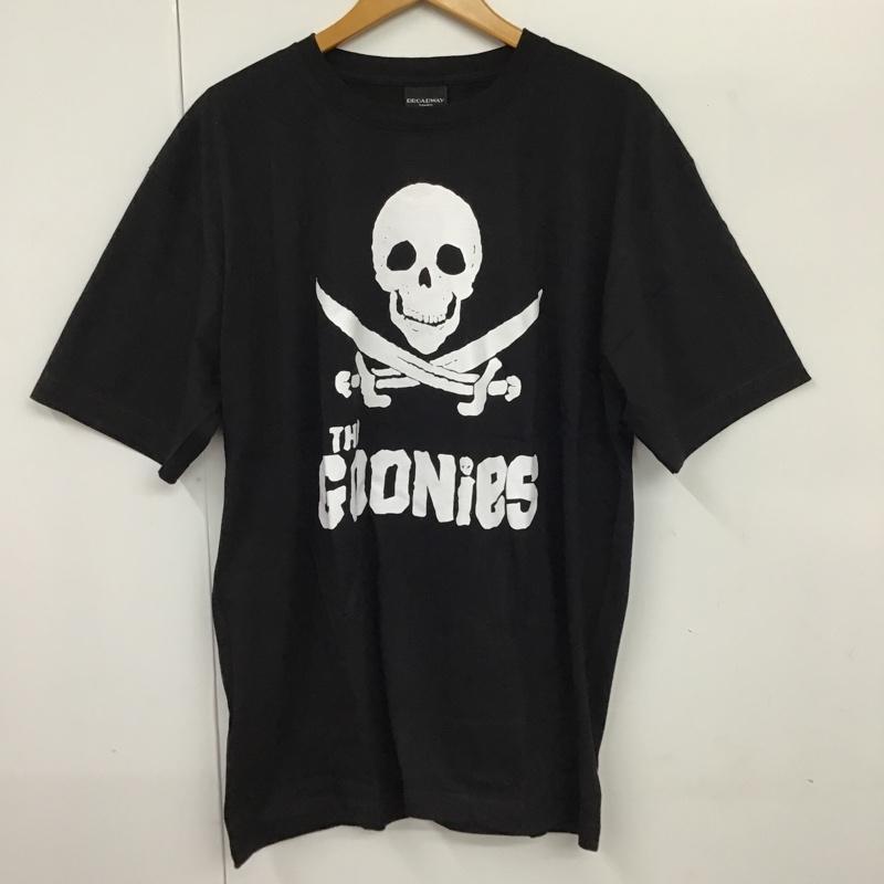 古着 USED Tシャツ 半袖 movie music バンドTシャツ プリントT THE GOONIES スカル XL プリント 黒 / ブラック /  メンズ USED 古着 中古 10091961