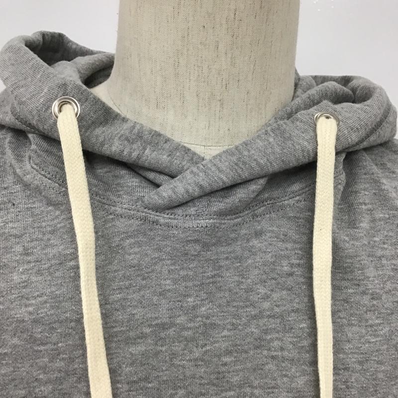 サイト s'yte パーカー 七分袖 UD-T98-061 Yohji Yamamoto サイドジップ プルオーバー M 無地 灰 / グレー / メンズ USED 古着 中古 10091975