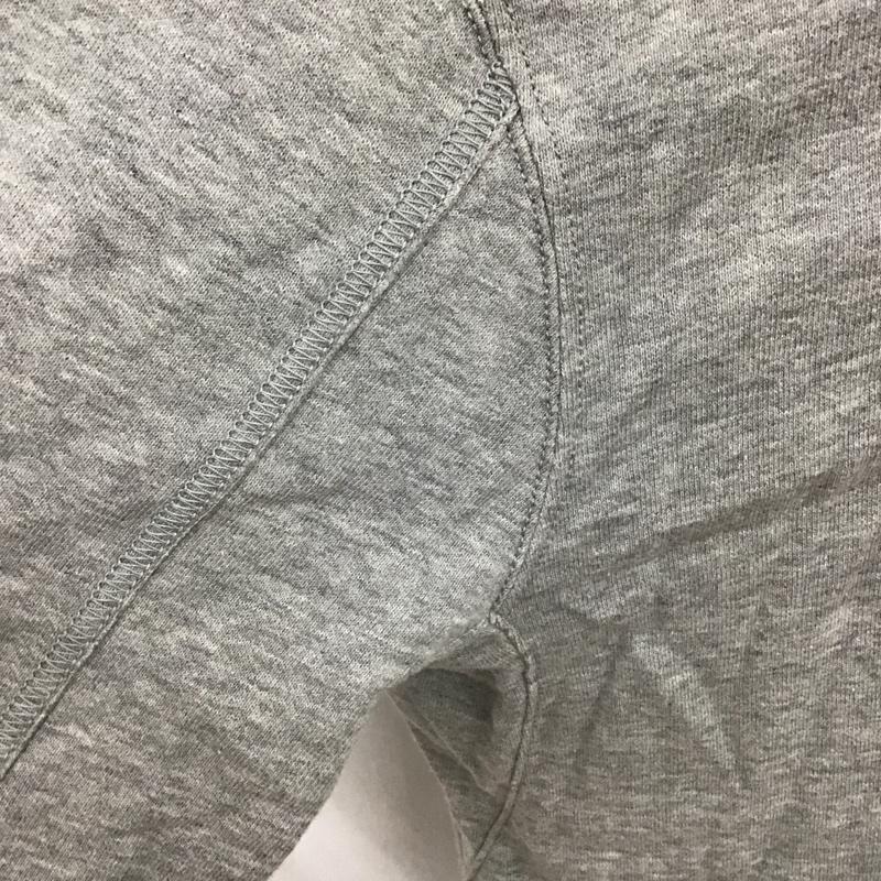 サイト s'yte パーカー 七分袖 UD-T98-061 Yohji Yamamoto サイドジップ プルオーバー M 無地 灰 / グレー / メンズ USED 古着 中古 10091975