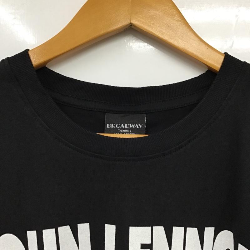 古着 USED Tシャツ 半袖 movie music プリントT バンドT 映画T ジョン・レノン ビートルズ XL プリント 黒 / ブラック /  メンズ USED 古着 中古 10092004