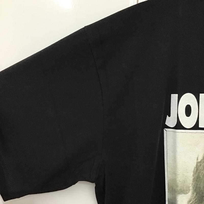 古着 USED Tシャツ 半袖 movie music プリントT バンドT 映画T ジョン・レノン ビートルズ XL プリント 黒 / ブラック /  メンズ USED 古着 中古 10092004