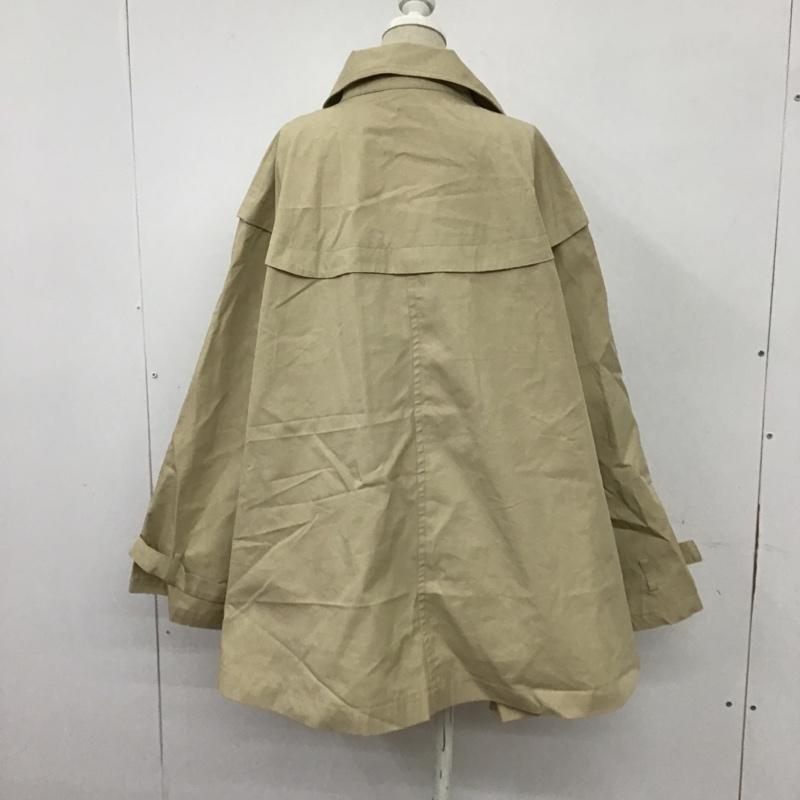 ミスティック mystic ジャケット、上着 ジャケット、ブレザー MYZ1021108A0001 ポンチョジレトレンチ ジャケット 1 無地 ベージュ / ベージュ / レディース USED 古着 中古 10092037