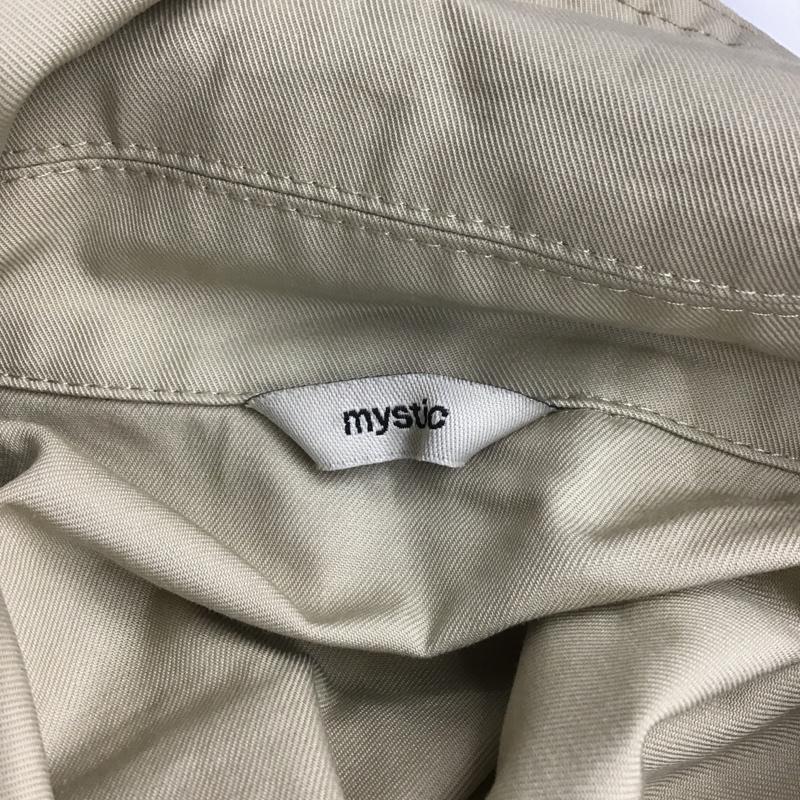 ミスティック mystic ジャケット、上着 ジャケット、ブレザー MYZ1021108A0001 ポンチョジレトレンチ ジャケット 1 無地 ベージュ / ベージュ / レディース USED 古着 中古 10092037