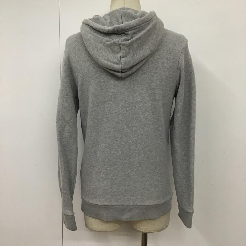 アディダス adidas パーカー 長袖 DT7963 TREFOIL HOODIE S ロゴ、文字 灰 / グレー / メンズ USED 古着 中古 10092051