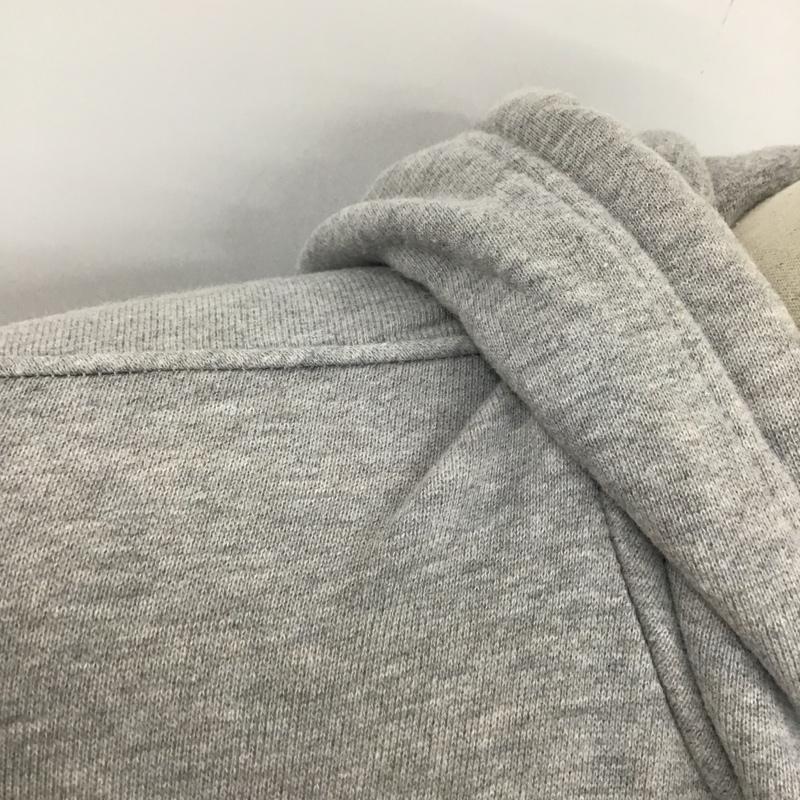 アディダス adidas パーカー 長袖 DT7963 TREFOIL HOODIE S ロゴ、文字 灰 / グレー / メンズ USED 古着 中古 10092051